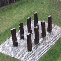 1995, Deserter Monument, Citadel Petersberg Erfurt